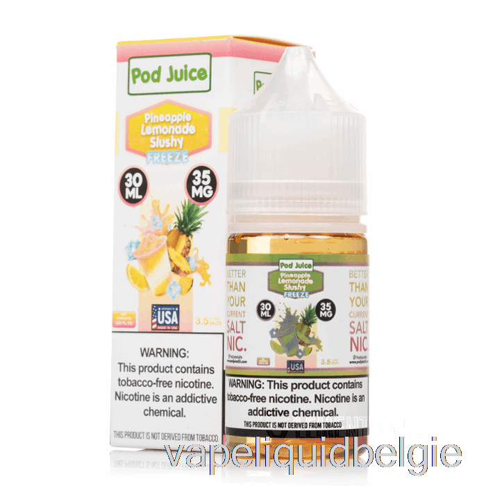 Vape Smaken Bevriezen Ananaslimonade Slushy - Peulensap - 30 Ml 20 Mg